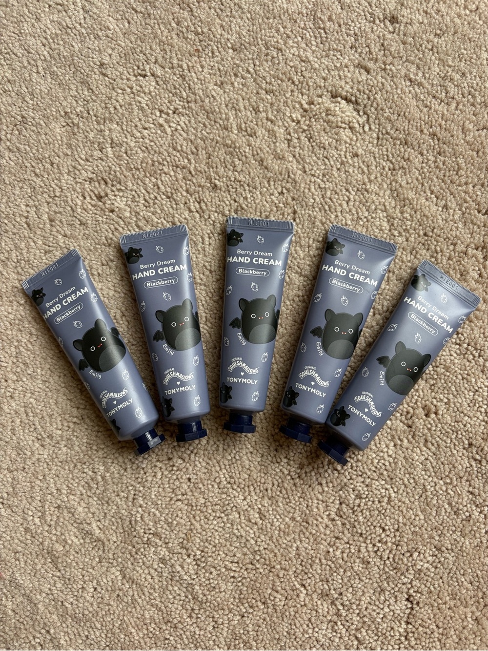 New Tony Moly x Squishmallow Hand Creams